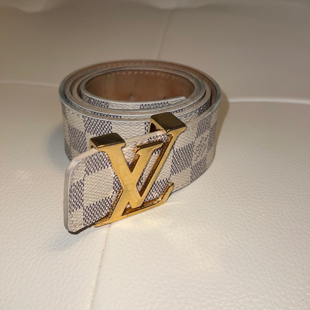 Used Authentic Louis Vuitton Mens Belt